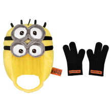 Load image into Gallery viewer, CPFM &quot;DESPICABLE ME 4&quot; MINIONS PLUSH HELMET SET
