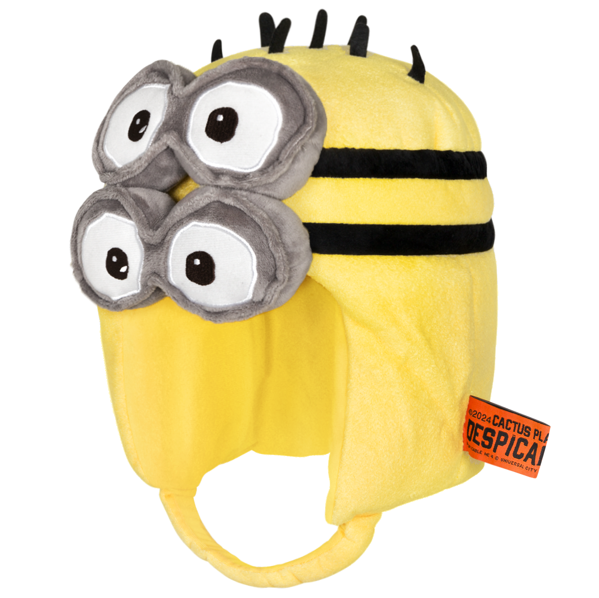 despicable me motorcycle helmet CPFM "DESPICABLE ME 4" MINIONS PLUSH HELMET SET – cactus plant flea market despicable me 4